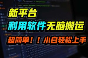 (12203期)B站平台用软件无脑搬运,月赚10000+,小白也能轻松上手