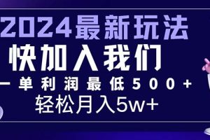 (12285期)三天赚1.6万!每单利润500+,轻松月入7万+小白有手就行