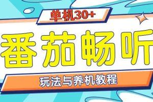 (13571期)番茄畅听全方位教程与玩法:一天单设备日入30+不是问题