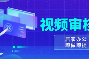 (13534期)视频审核员,多做多劳,小白按照要求做也能一天100-150+