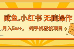 (13488期)年前暴利项目,7天赚了2.6万,咸鱼,小红书 无脑操作