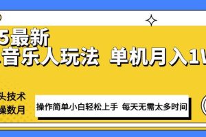 (13977期)最新汽水音乐人计划操作稳定月入1W+ 技术源头稳定实操数月小白轻松上手