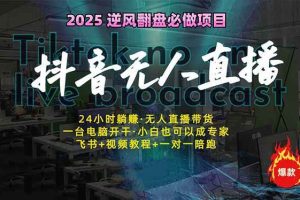 (14539期)抖音无人直播新风口:轻松实现睡后收入,一人管理多设备,24小时不间断…