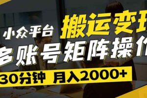 （14288期）得物平台变现新蓝海！无脑复制热门视频，多账号同步运营，每天半小时躺…