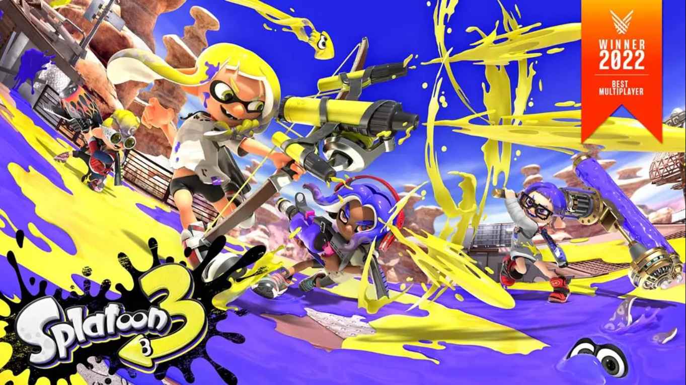 【美版】斯普拉遁3 Splatoon 3 中文